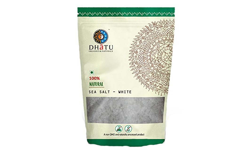 Dhatu Natural Sea Salt - White    Pack  500 grams